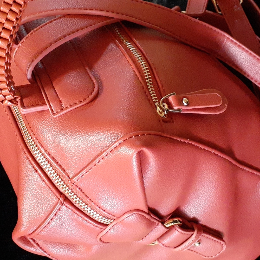 Urban Expressions Rust Robyn Back Pack-Vegan - Picture 3 of 9